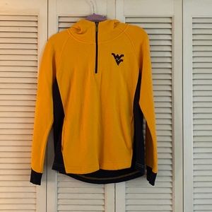 WVU quarter zip sweatshirt